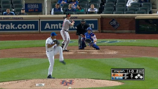 Mets de  Nueva York le ganan 3-2 sobre los Orioles de Baltimore