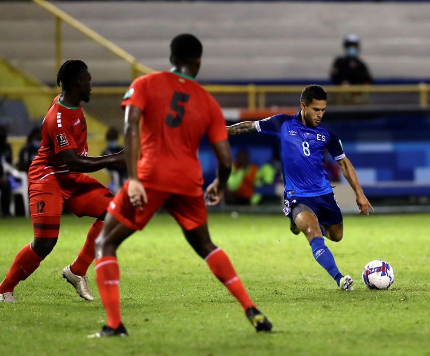 2-0. El Salvador derrota a San Cristóbal y Nieves y avanza al octogonal