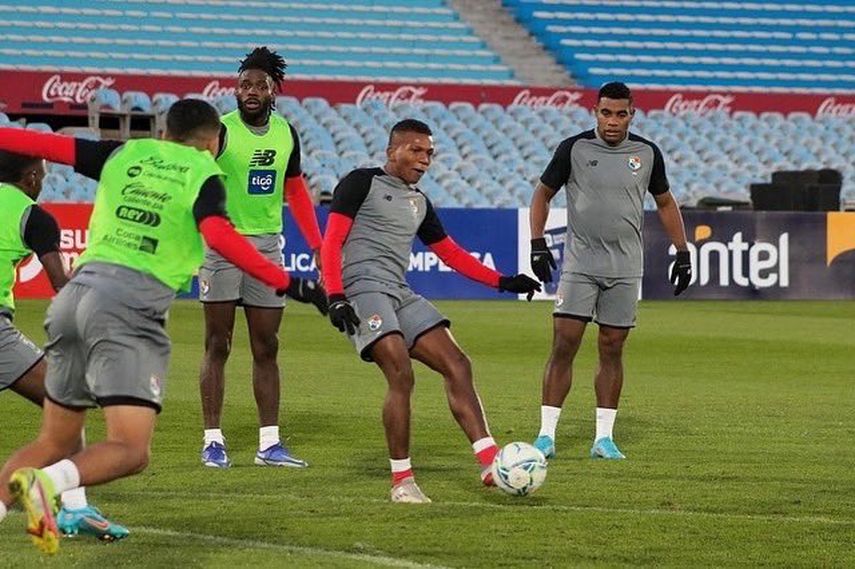 Panamá entrenó en el Centenario.&nbsp;