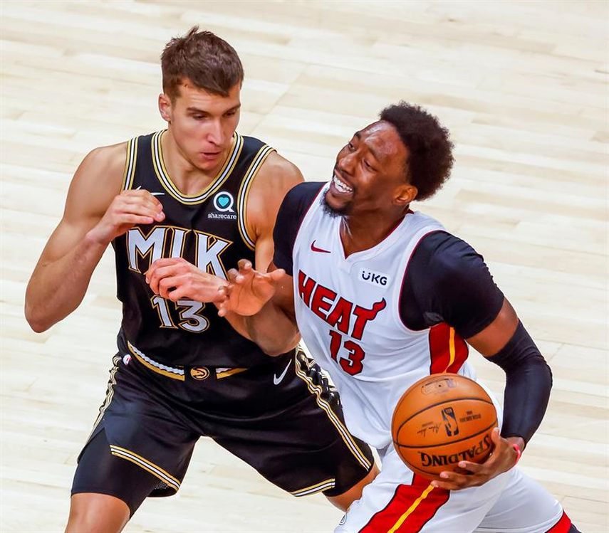 118-103. Ante los Heat, Bogdanovich y Collins superan las bajas y dejan a los Hawks más líderes