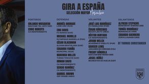 Lista de los 21 jugadores de la Selección de Panamá que viajarán a España a disputar amistosos contra Catalunya y Galicia.&nbsp;