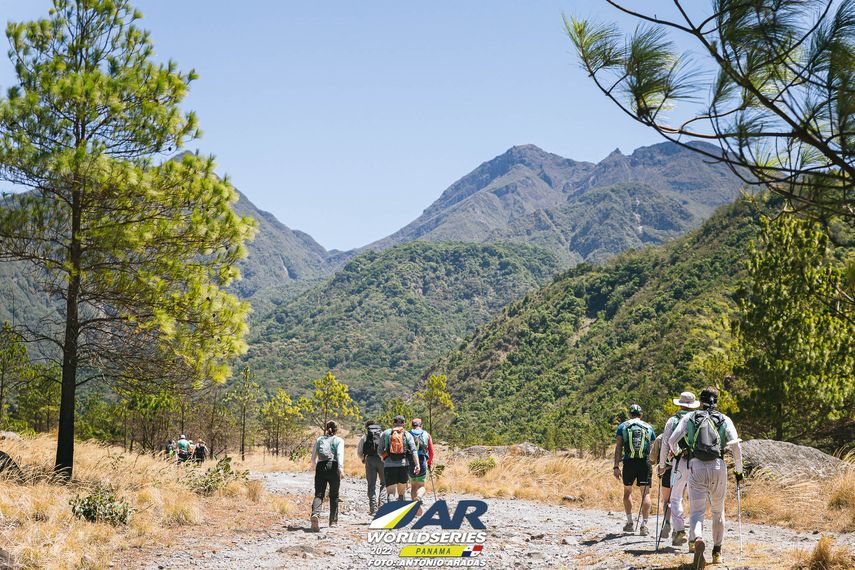 Majestuosas vistas de la Cordillera Central en el recorrido del día 1 del Adventure Race Panamá. Foto: Antonio Aradas - ARWS