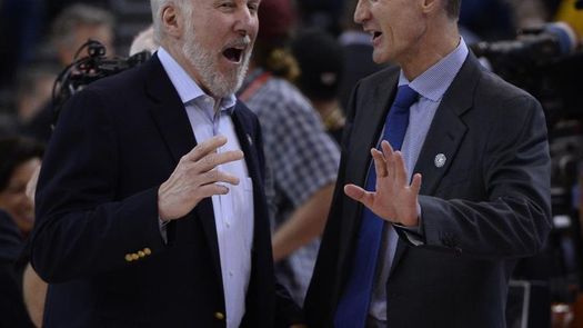 Trump critica con dureza a Popovich y Kerr por su complaciencia con China