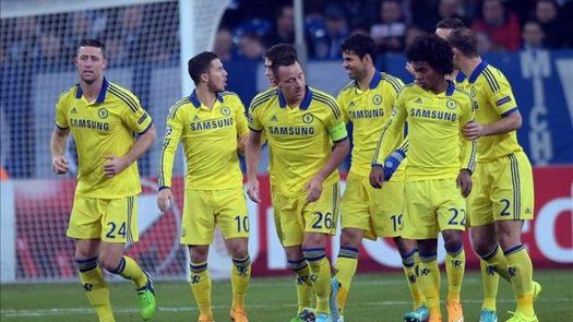 0-5. El Chelsea pasa por encima del Schalke jugando con precisión quirúrgica