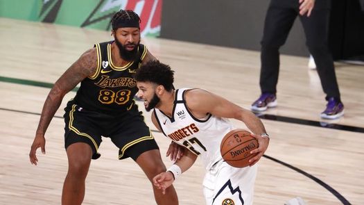 105-103. Davis, con triple milagroso, pone a Lakers 2-0 ante Nuggets