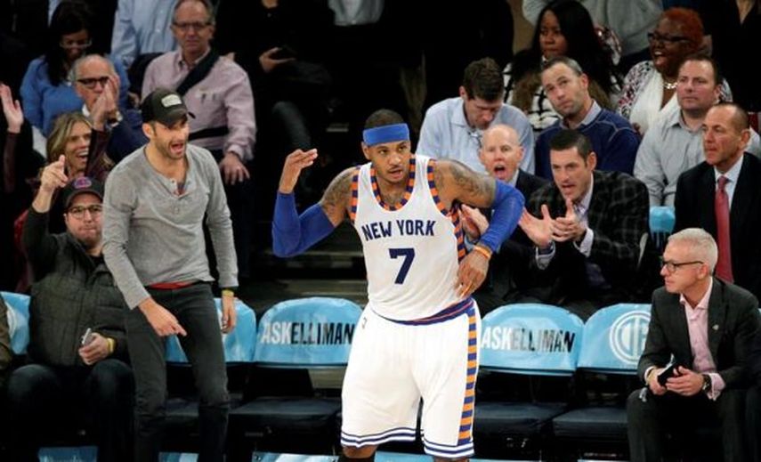 97-128. Anthony y Vujacic dan victoria a Knicks; Calderón tuvo un doble-doble
