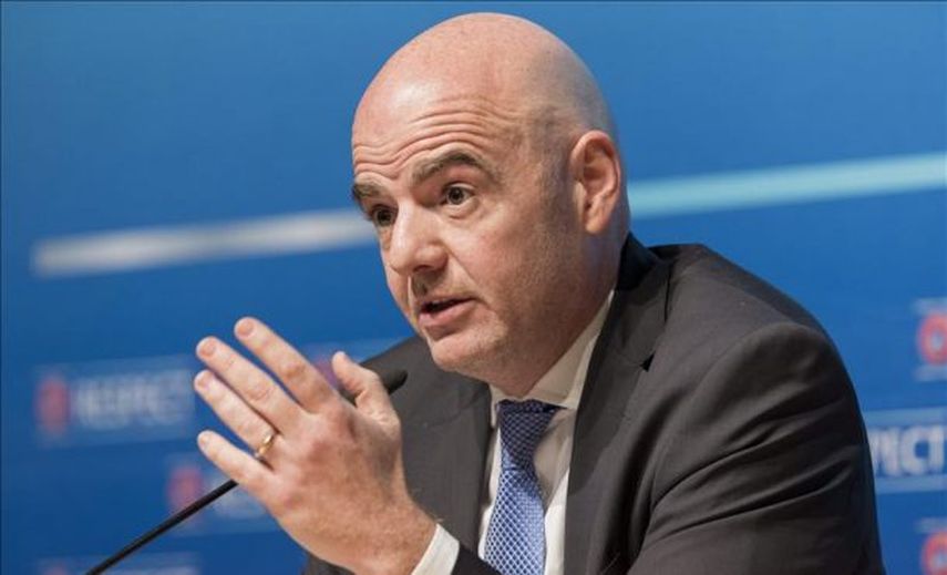 La Conmebol anuncia que apoya a Infantino para presidir la FIFA