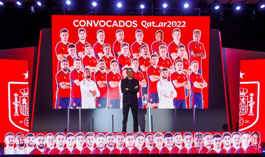 España presenta sus convocados para el Mundial