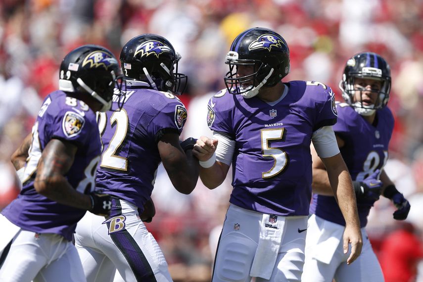17-48. Flacco y Ravens arrollaron a los Buccaneers