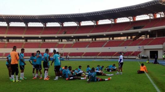 Pre-Selección Nacional Sub-20 cae en amistoso ante el Tauro FC