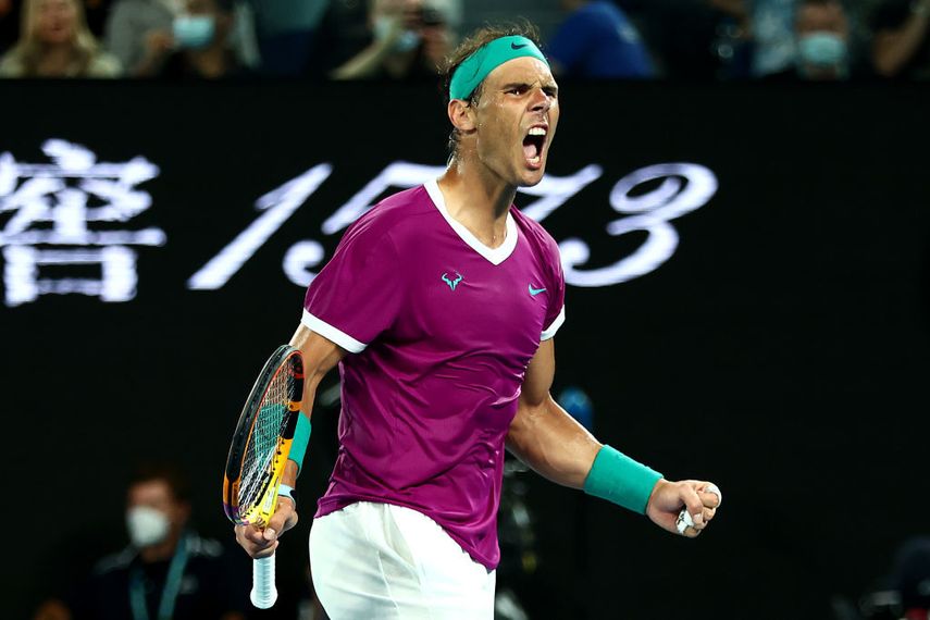 Rafa Nadal se convirtió en el primer jugador masculino en conquistar 21 títulos de Gran Slam.