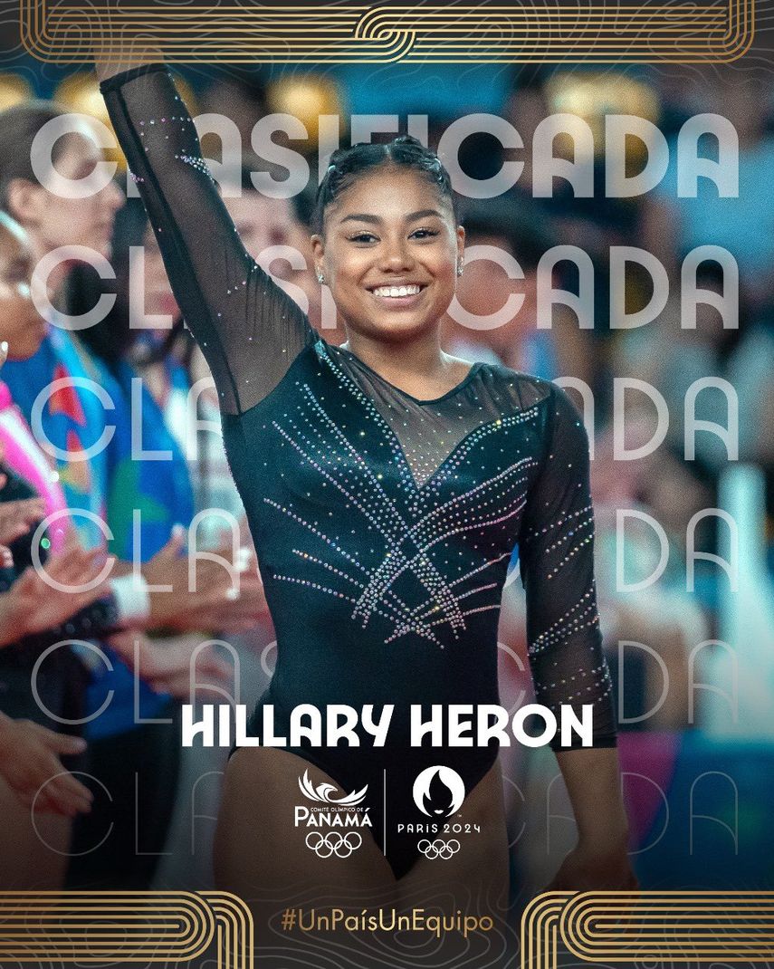 Hillary Heron clasifica a los Juegos Olímpicos de París 2024