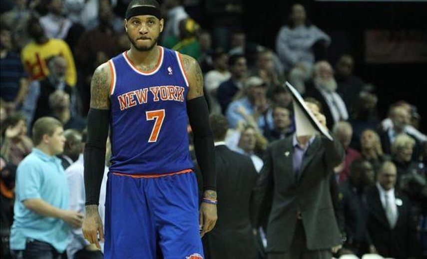96-93. Anthony y los Knicks ganan su segundo partido consecutivo