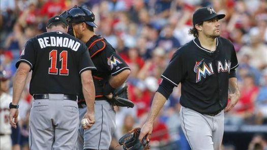 4-3. Álvarez conduce el triunfo de los Marlins