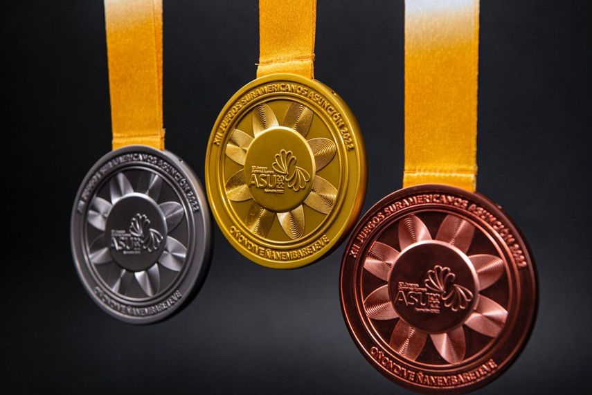 Asunción 2022 presenta sus medallas