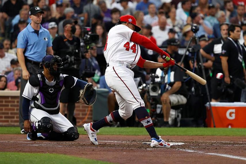 18-1. El dominicano Soto lidera, con dos jonrones, paliza a los Marlins