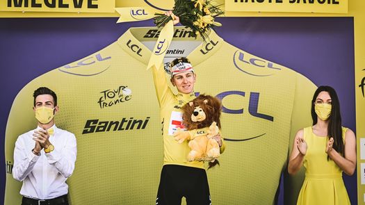 Tadej Pogacar se mantiene como líder del Tour de Francia 2022 tras 10 etapas disputadas