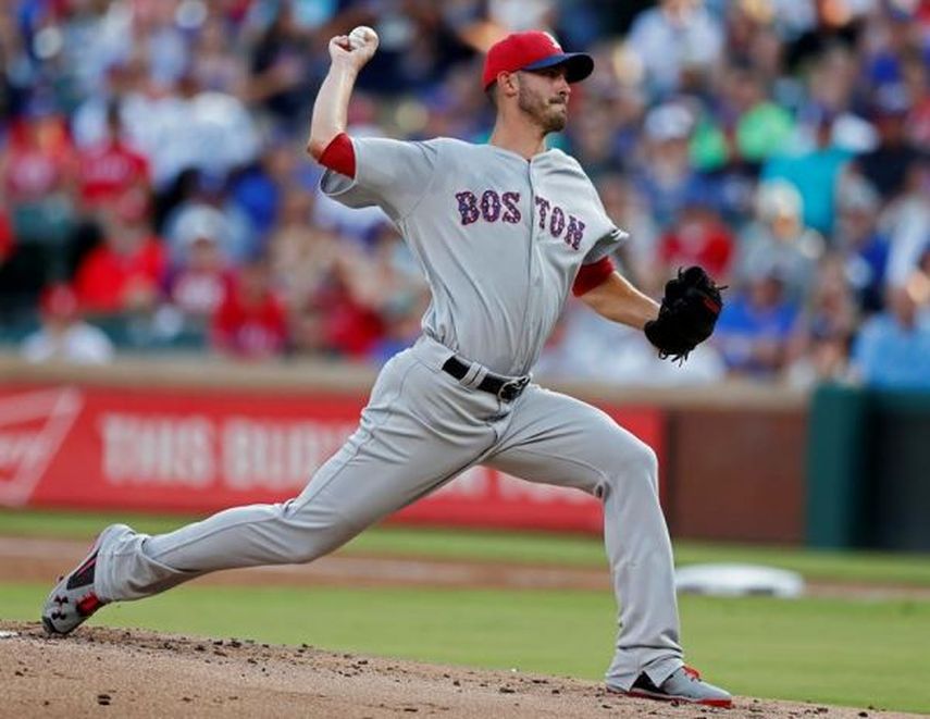 3-9. Porcello se apoya en dos vuelaceras y vence a los Astros