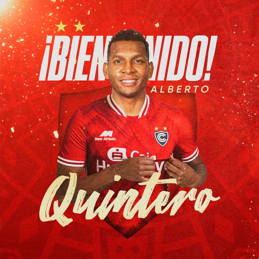 Quintero con la piel de Cienciano.&nbsp;