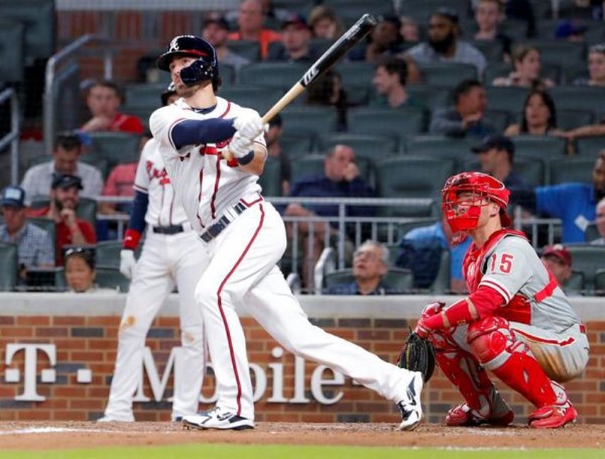 4-2. Swanson y Culbert castigan con jonrones a los Nacionales y guían la victoria de los Bravos