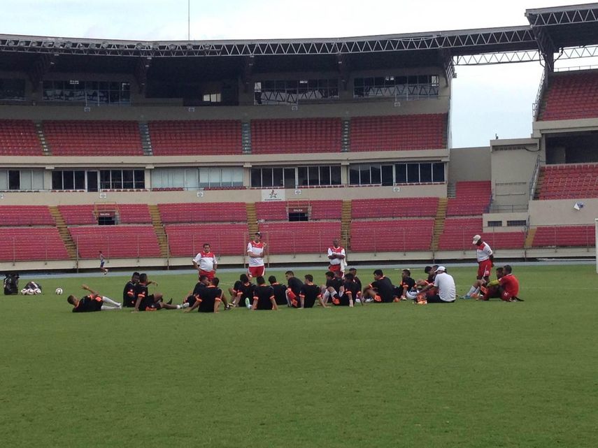 San Francisco FC entrenó en el Rommel Fernández con miras a la gran final.