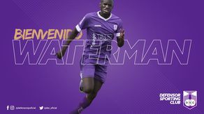 Cecilio Waterman es nuevo jugador del Defensor Sporting de Uruguay