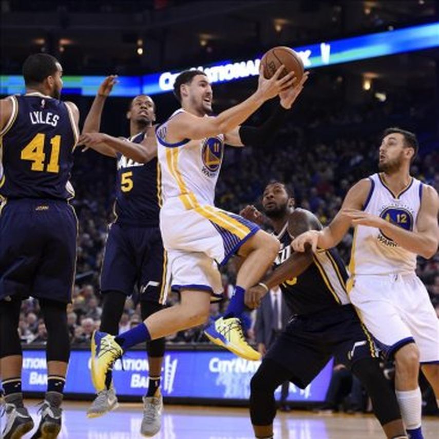 110-114. Thompson y los Warriors concluyen el año con victoria ante Rockets