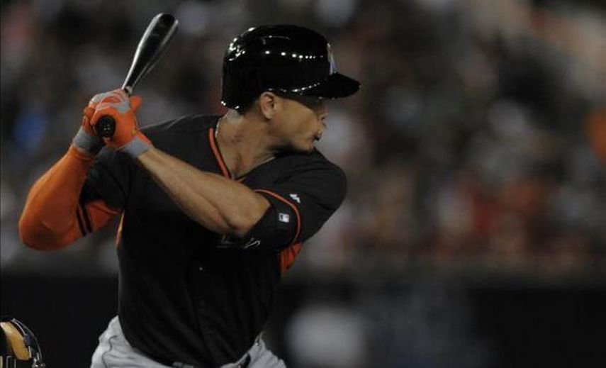 lesión en la cara de giancarlo stanton