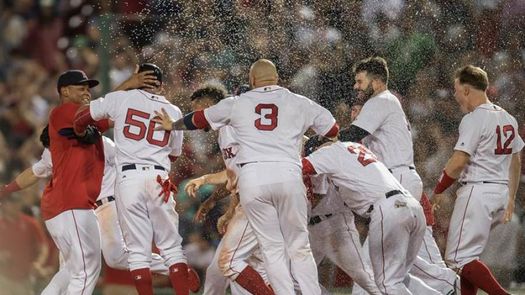 5-4. Benintendi pega sencillo y marca la victoria de los Medias Rojas
