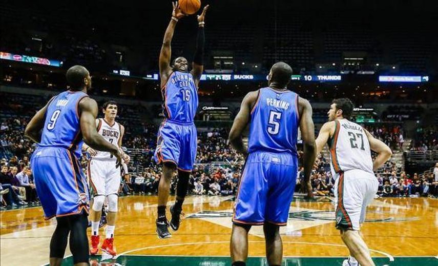 94-109. Jackson y los Thunder detienen la marcha de los Celtics