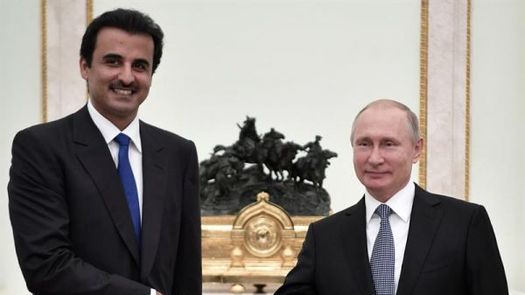 Putin ofrece a Catar compartir su experiencia en traspaso simbólico Mundial Putin ofrece a Catar compartir su experiencia en traspaso simbólico Mundial
