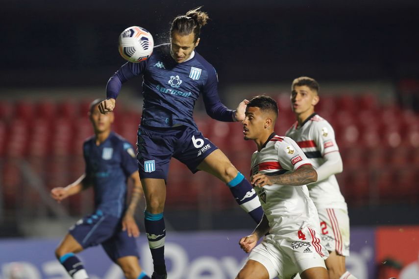 0-1. Racing supera a Sao Paulo a domicilio y logra su paso a los octavos de final de la Libertadores