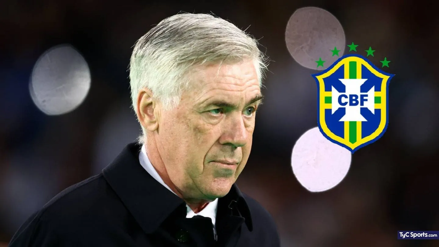 Carlo Ancelotti apunto de ser el nuevo entrenador de Brasil
