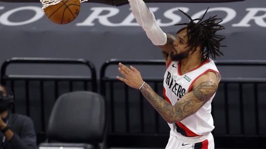 129-119. Trent lidera ataque balanceado y ganador de Trail Blazers