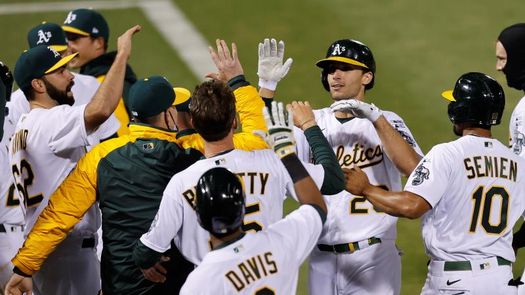 7-3. Olson conecta el primer grand slam del campeonato y ganan los Atléticos