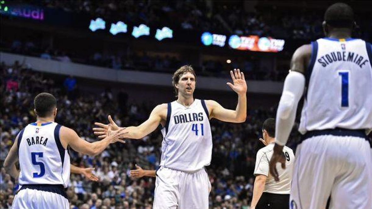 107-102. Nowitzki amplía la racha triunfal de los Mavericks