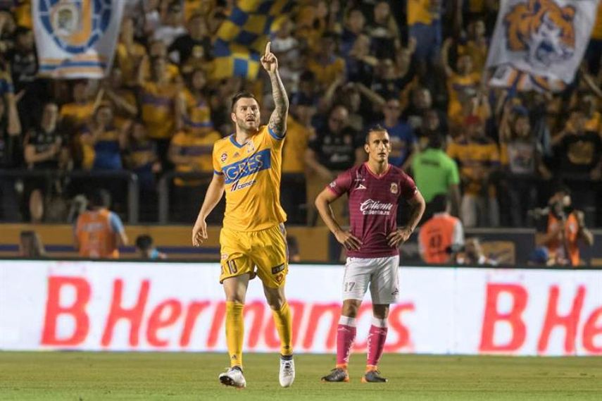 EL francés André Pierre Gignac le da a Tigres triunfo de 1-0 sobre el Tijuana