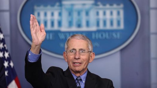 El doctor Fauci cree que la trayectoria de la curva debe bajar antes de competir