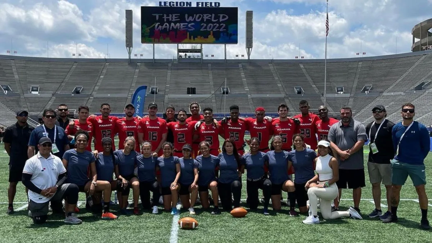 Selecciones de Flag Football femenina y masculina que compiten en los World Games Birghminham 2022