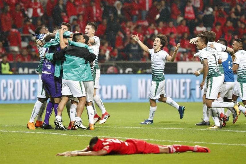 El Santos empata 1-1 en casa del Toluca y es campeón del Clausura mexicano