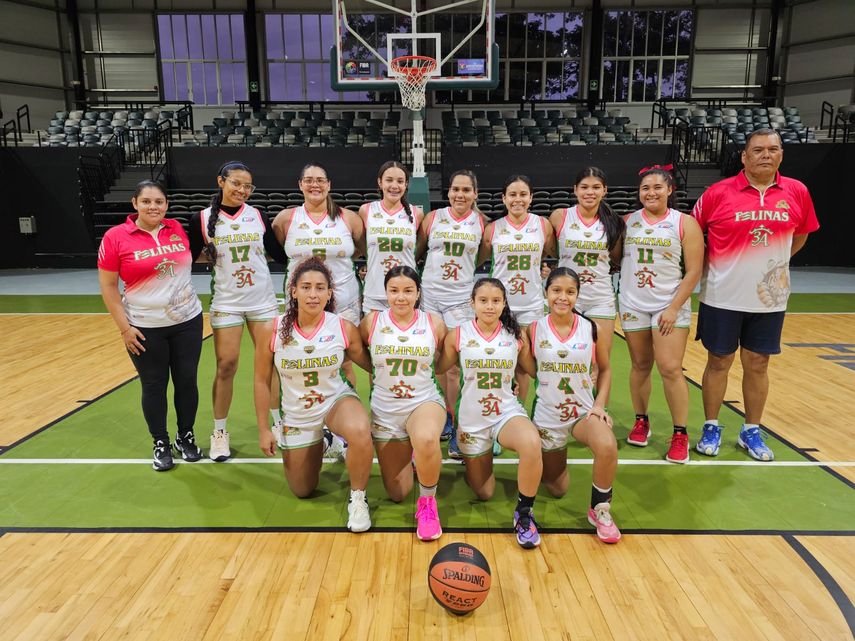 Las Felinas de Chiriquí quedan ubicadas en la primera posición de la tabla.