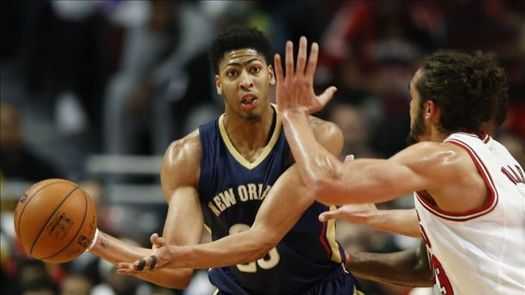 122-116. Davis fue la gran figura que dirigió el triunfo de los Pelicans