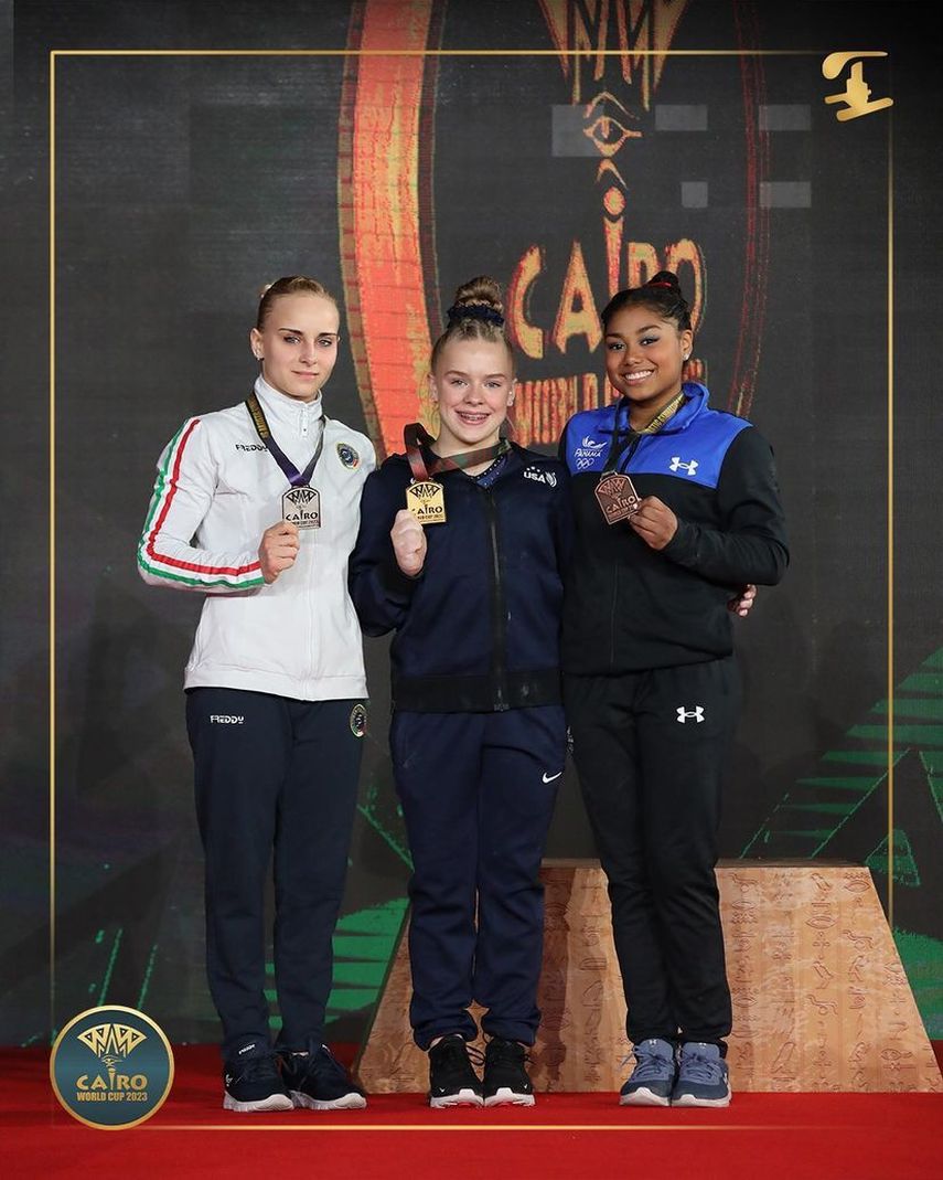 Hillary Heron logra medalla de bronce en Copa del Mundo