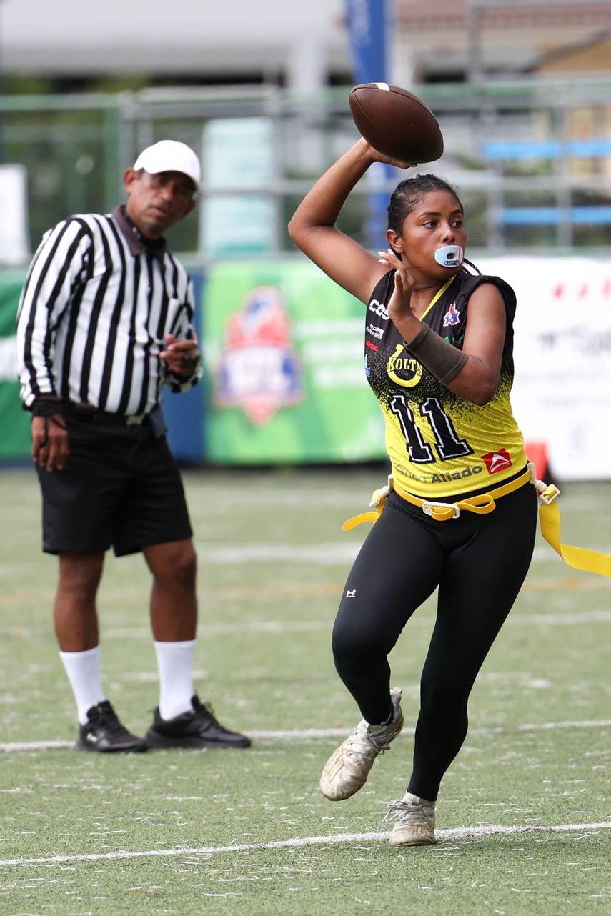 Kolts invictas en la KFL Flag Football Juvenil