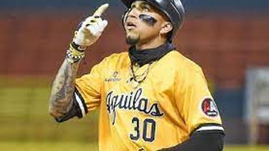Johan Camargo está con las Águilas Cibaeñas en el béisbol invernal de Dominicana.