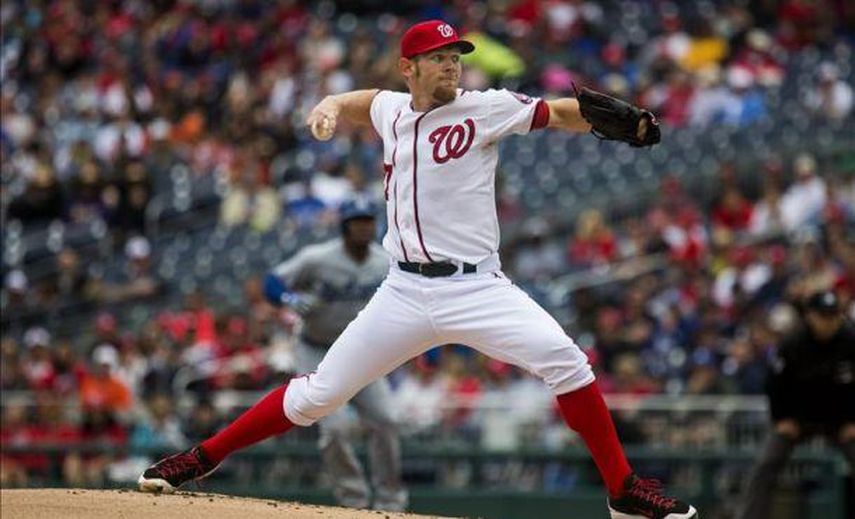 5-1. Strasburg lanza sólido y le da el triunfo a los Nacionales sobre los Marlins
