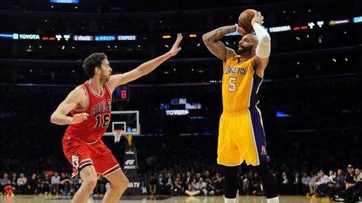 123-116. Los Lakers rinden homenaje a Gasol y sorprenden a los Bulls