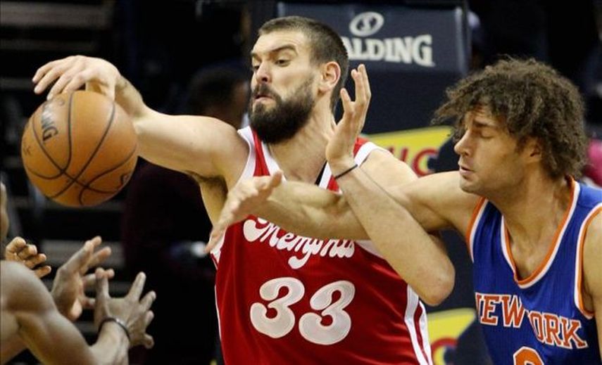 103-95. Marc Gasol logró 37 puntos y salvó a Grizzlies en duelo con Prozingis