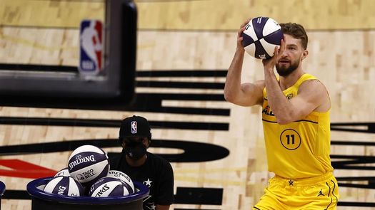 El lituano Domantas Sabonis, de Pacers, gana Concurso de Habilidades