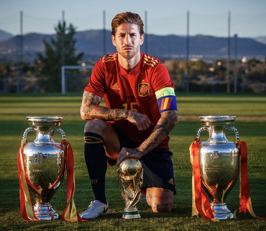 Sergio Ramos se retira de la selección española